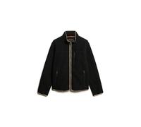 Superdry Jacke Sherpa-Fleecejacke Herren Outdoor kontrastierendes Schwarz XL