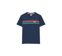 Superdry Kurzarm-T-Shirt Lauren Outdoor Stripe Logo Rlxd Navy 2XL