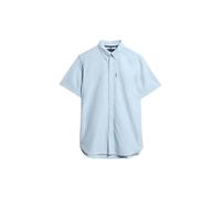 Superdry Oxford Kurzarmhemd M Classic Blue