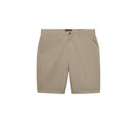 Chinoshorts SUPERDRY "PREMIUM REGULAR CHINO SHORT", Herren, Gr. 34, N-Gr, sandstone braun, Web, Obermaterial: 98% Baumwolle, 2% Elasthan, unifarben, relaxed fit knielang, Hosen Chinoshorts (62943066-3