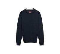 Superdry Herren Preppy Baumwoll-Pullover Marineblau XXL
