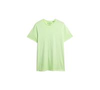 Superdry Herren Raw Edge Slub T-Shirt mit lockerer Passform Leuchtend Blattgrün L