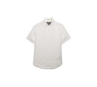 Superdry Herren Riviera Kurzarm-Leinenhemd Optik M