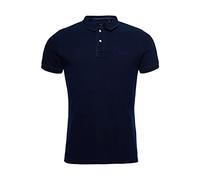 Superdry Herren S/S Vint Destroy Polo Shirt, Rinsed Indigo, XL