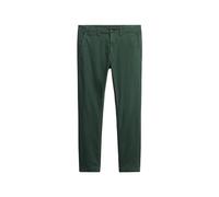 Superdry Herren Schmal geschnittene Chinos Dunkelgrüne Kiefer 30/32