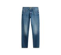 Superdry Herren Schmal geschnittene Vintage-Jeans aus Bio-Baumwolle Buck Blau 34/34