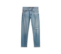 Superdry Herren Schmal geschnittene Vintage-Jeans aus Bio-Baumwolle Shotwell Blau 32/32