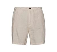 Superdry Herren Shorts aus überfärbtem Leinen Birke Beige L