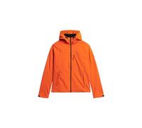 Superdry Herren Softshell Trekker Kapuzenjacke Flammenorange L