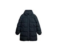 Steppjacke SUPERDRY "HOODED SPORTS PUFFER MID JKT" Gr. XL, blau (eclipse navy) Herren Jacken (73531107-XL) eclipse navy