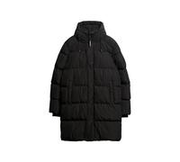 Steppjacke SUPERDRY "HOODED SPORTS PUFFER MID JKT" Gr. XL, schwarz (black) Herren Jacken (10501346-XL) black