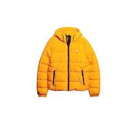 Superdry Herren Sports Steppjacke mit Kapuze Safrangelb XXL