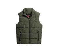 Superdry Sports Vest Grün S Herren Dark Moss
