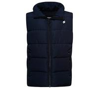 Superdry Herren Sports Steppweste ohne Kapuze Dunkles Marineblau M