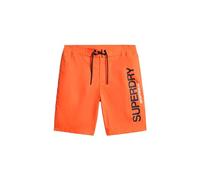 Superdry Herren Sportswear Boardshorts aus recyceltem Material Orange L
