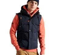 Superdry Herren Steppweste klassisches Marineblau S