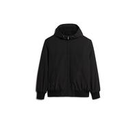 Superdry Herren Surplus Bomberjacke mit Kapuze aus Nylon Tiefschwarz M