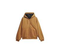 Superdry Herren Surplus Bomberjacke mit Kapuze Denim Co Tabakbraun XL