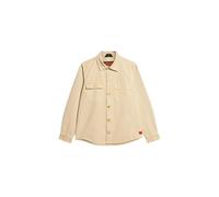 Superdry Surplus Canvas Überhemd L Pale Khaki