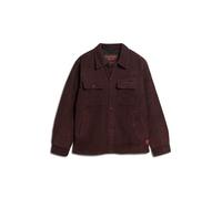 Superdry Herren Surplus Cordsamt-Hemdjacke Bitterschokoladenbraun L