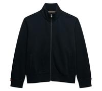 Superdry Herren Sweatjacke - Essential Logo Track Top, Stehkragen, Logo XXL Blau