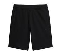 Superdry Herren Sweatshort - Essential Logo Jersey Shorts, kurze Hose, einfarbig XL Schwarz