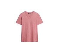 Superdry Slub Kurzarm-t-shirt Mit V-ausschnitt