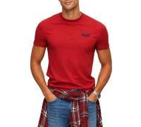 Superdry Herren-T-Shirt mit Essential Logo, Expedition, Rot, Expedition Red, S