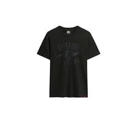 Superdry Herren T-Shirt mit Rocker-Grafik im Retro-Look Verwaschenes Schwarz XL