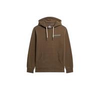 Superdry Herren Tattoo Hoodie mit Grafikprint Dunkelkaki S
