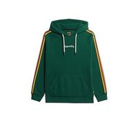 Superdry Herren Terrain Logo Hoodie mit Streifen an den Ärmeln Eringrün L