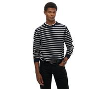 Superdry Merchant Breton Pullover L Navy Breton Stripe
