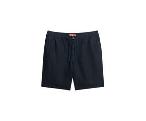 Superdry Herren The Merchant Store - Leinenshorts Finster Marineblau XL
