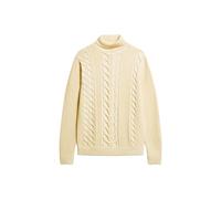 Superdry Merchant Cable Rollkragenpullover 2XL Off White