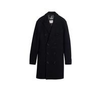 SUPERDRY Wollmantel dunkelblau | L
