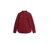 Superdry Herren Trailsman Overshirt in lockerer Passform Expeditionsrot XXL