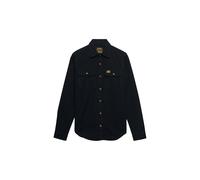 Superdry Herren Trailsman Overshirt in lockerer Passform Tiefschwarz XXL