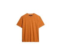 Superdry Herren Überfärbtes, strukturiertes und meliertes T-Shirt Denver Orange XL