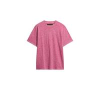 Superdry Herren Überfärbtes, strukturiertes und meliertes T-Shirt Shocking Pink L
