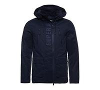 Superdry Herren Ultimate SD Windjacke aus Mikrofaser Super Dunkel Marineblau XL