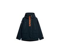 Superdry Herren Ultimative SD-Windjacke mit Kapuze und Stickerei Finster Marineblau S