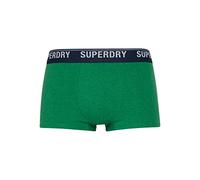 Superdry Herren Unterhosen aus Bio-Baumwolle im 2er-Pack Oregon/Leuchtend Grün L