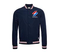 Superdry Herren Varsity Jacke Eclipse Marineblau S