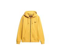 Superdry Herren Verwaschene Essential Kapuzenjacke mit Logo Verwaschenes Wintergold S
