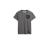 Superdry Herren Vintage Athletic Chest S/S Tee C1-Bedrucktes T-Shirt (M), Mittelgrau meliert, XXL