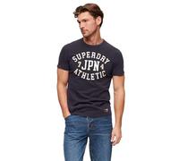 Superdry Herren Vintage Athletic Kurzarm-T-Shirt Finster Marineblau M