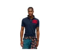 Superdry Vintage Athletic Short Sleeve Polo Blau L Mann (Herstellerartikelnummer: M1110396A-ADQ-L)