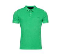 Superdry Herren Vintage Destroy Polohemd aus Bio-Baumwolle Kelly Grün L