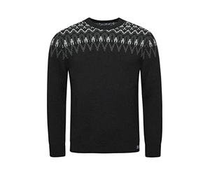 Superdry Herren Vintage Fairisle Strickpullover mit Rundhalsausschnitt Mono Fairisle XL