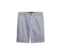 Superdry Herren Vintage International Chino Shorts schmale Passform Federgrau 28